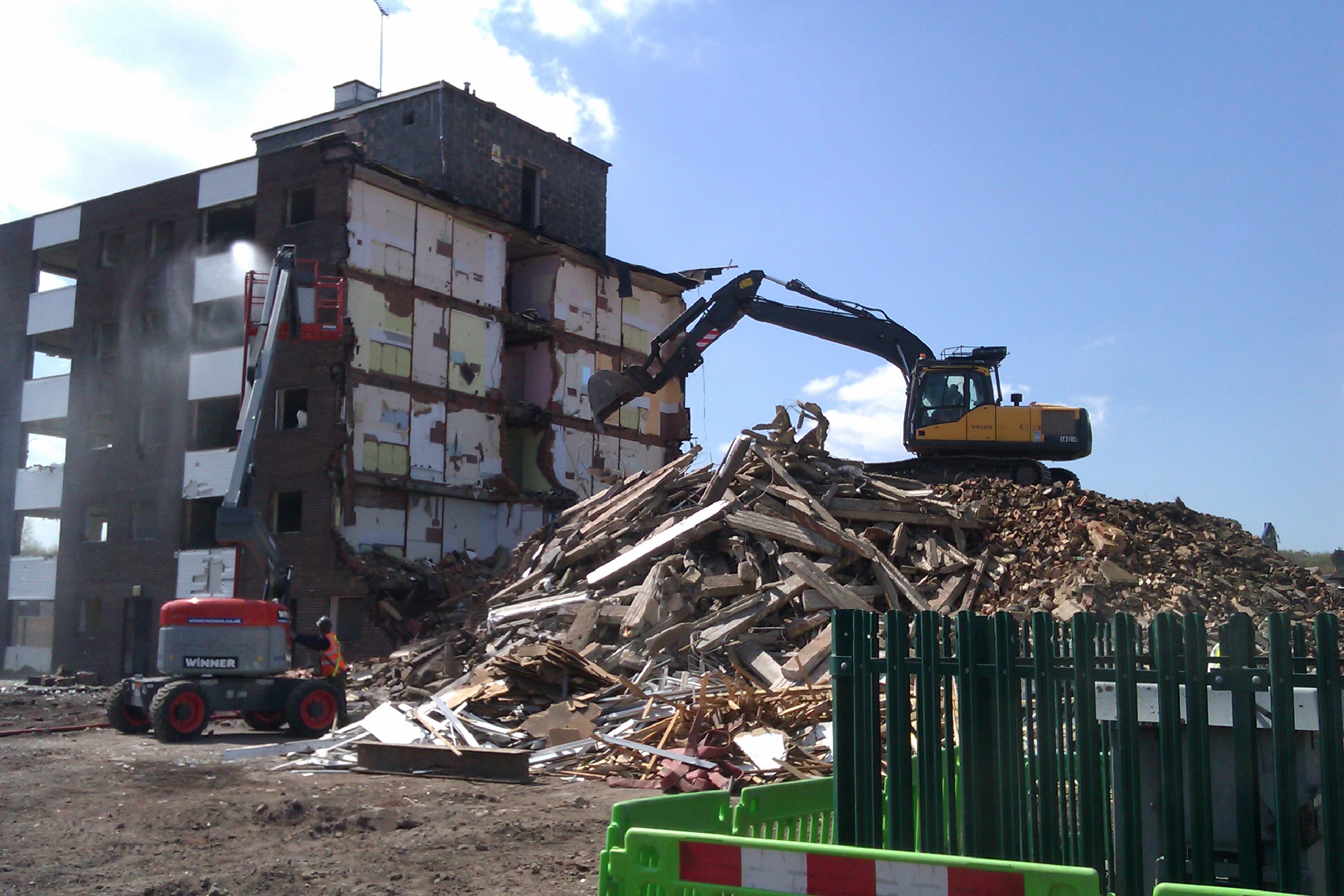 Demolition site